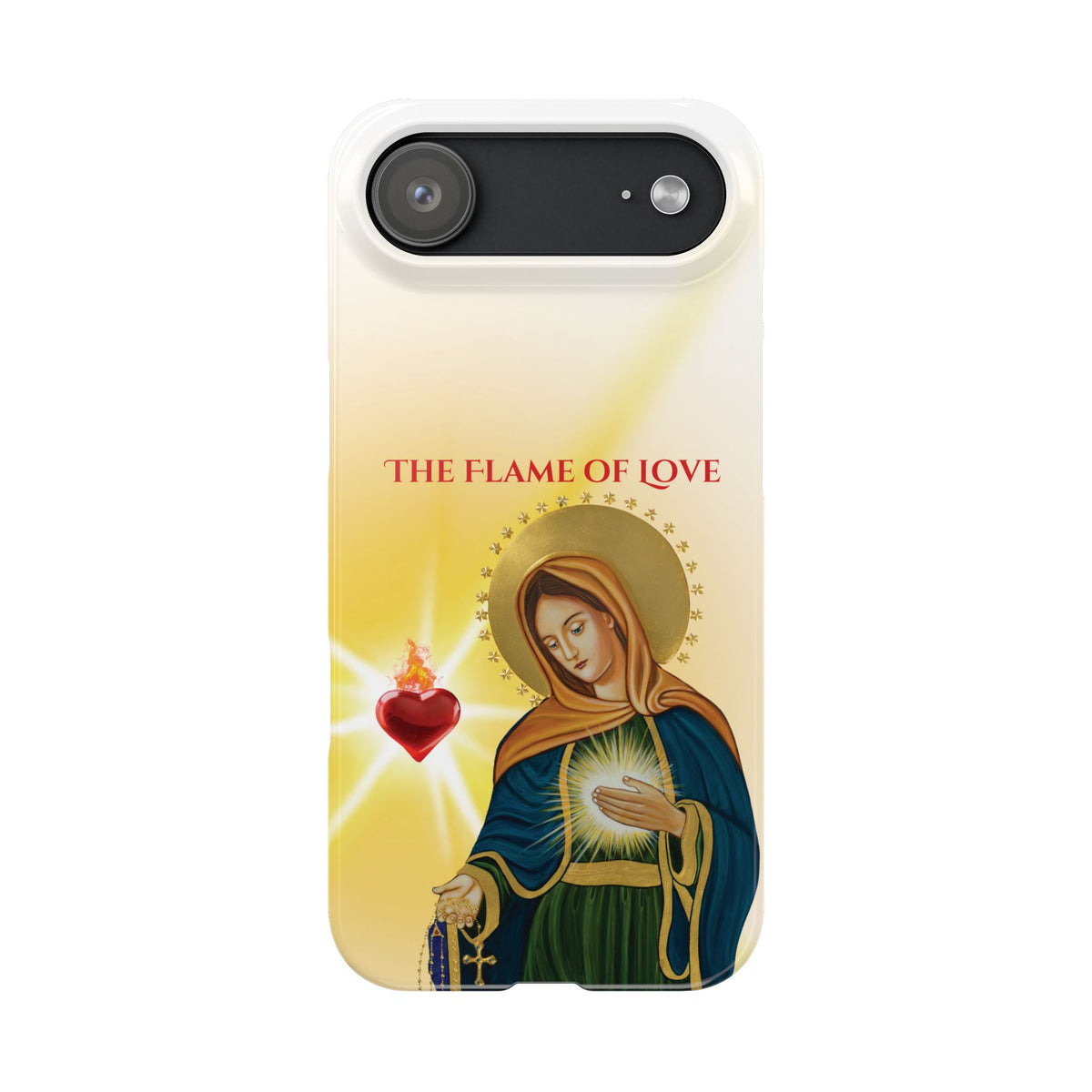 Flame of Love Slim Phone Case