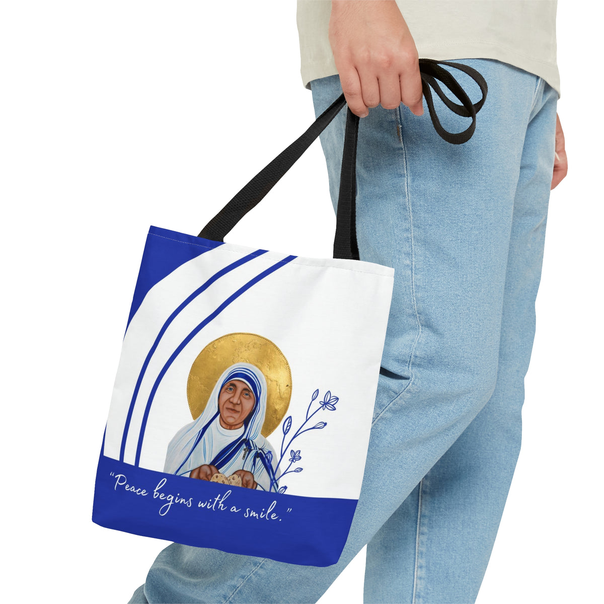 Saint Mother Teresa 13x13 Tote Bag