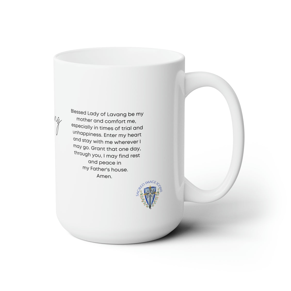Our Lady of LaVang Prayer Mug 15oz