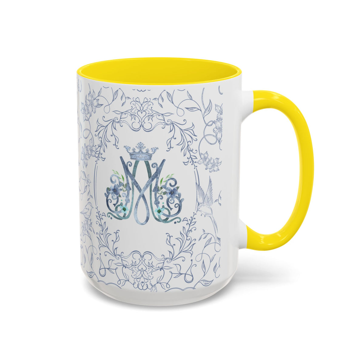 Ave Maria Blue Coffee Mug