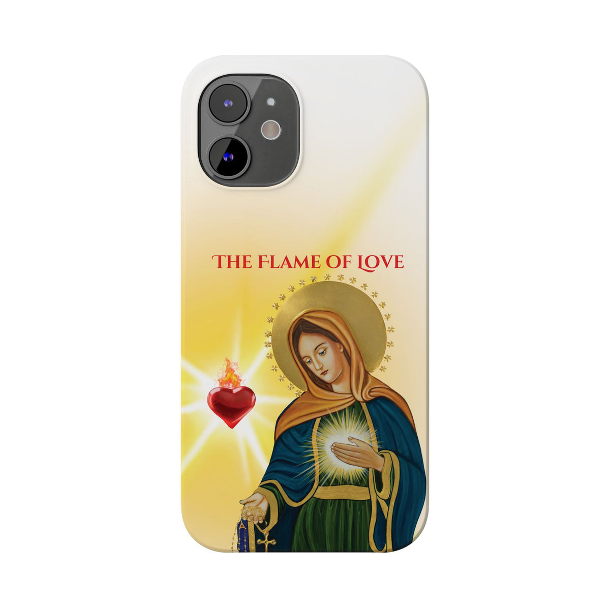 Flame of Love Slim Phone Case