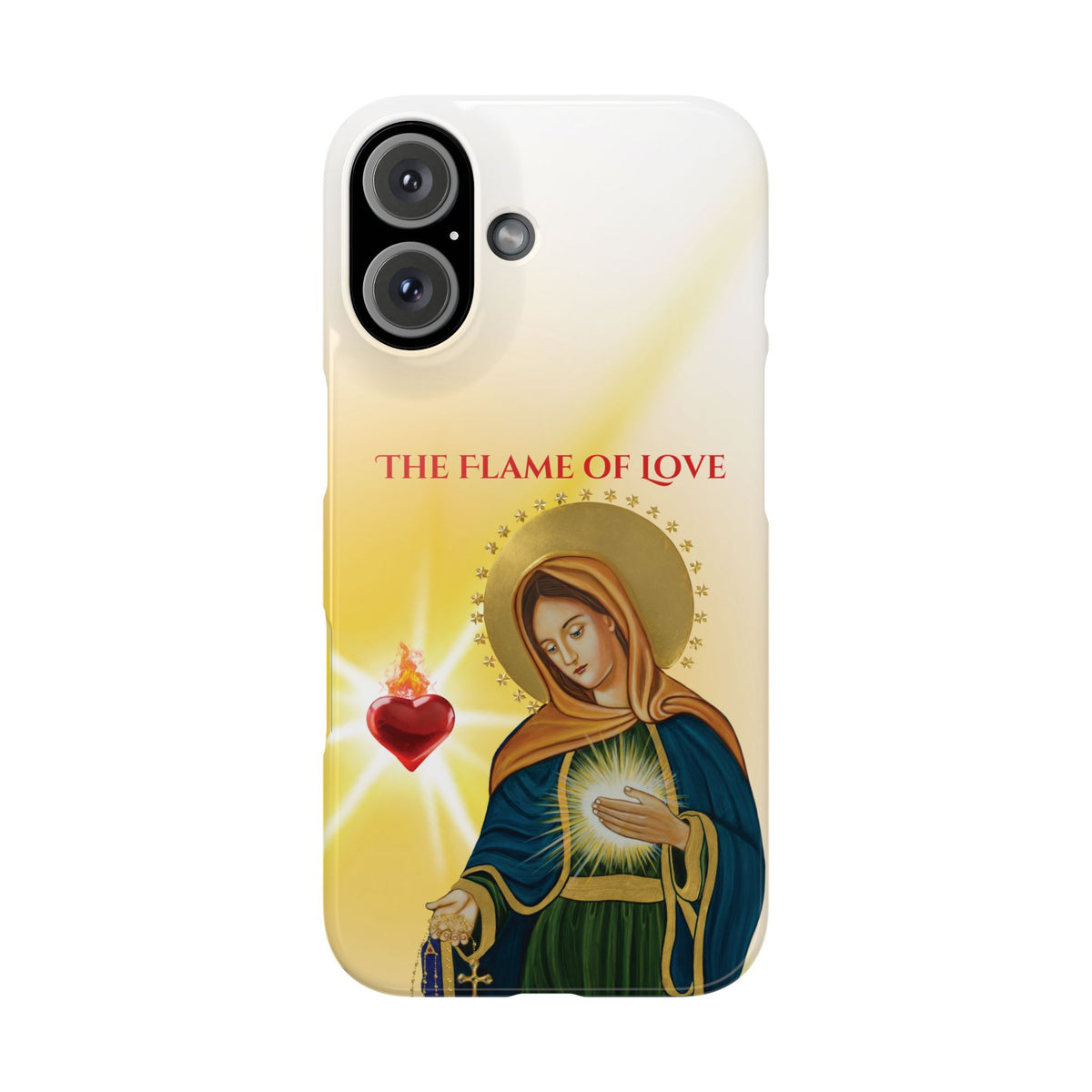 Flame of Love Slim Phone Case