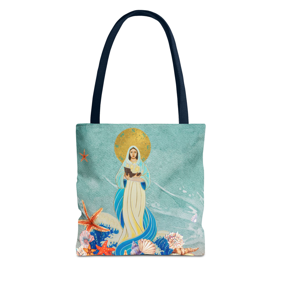 Our Lady Star of the Sea Tote Bag