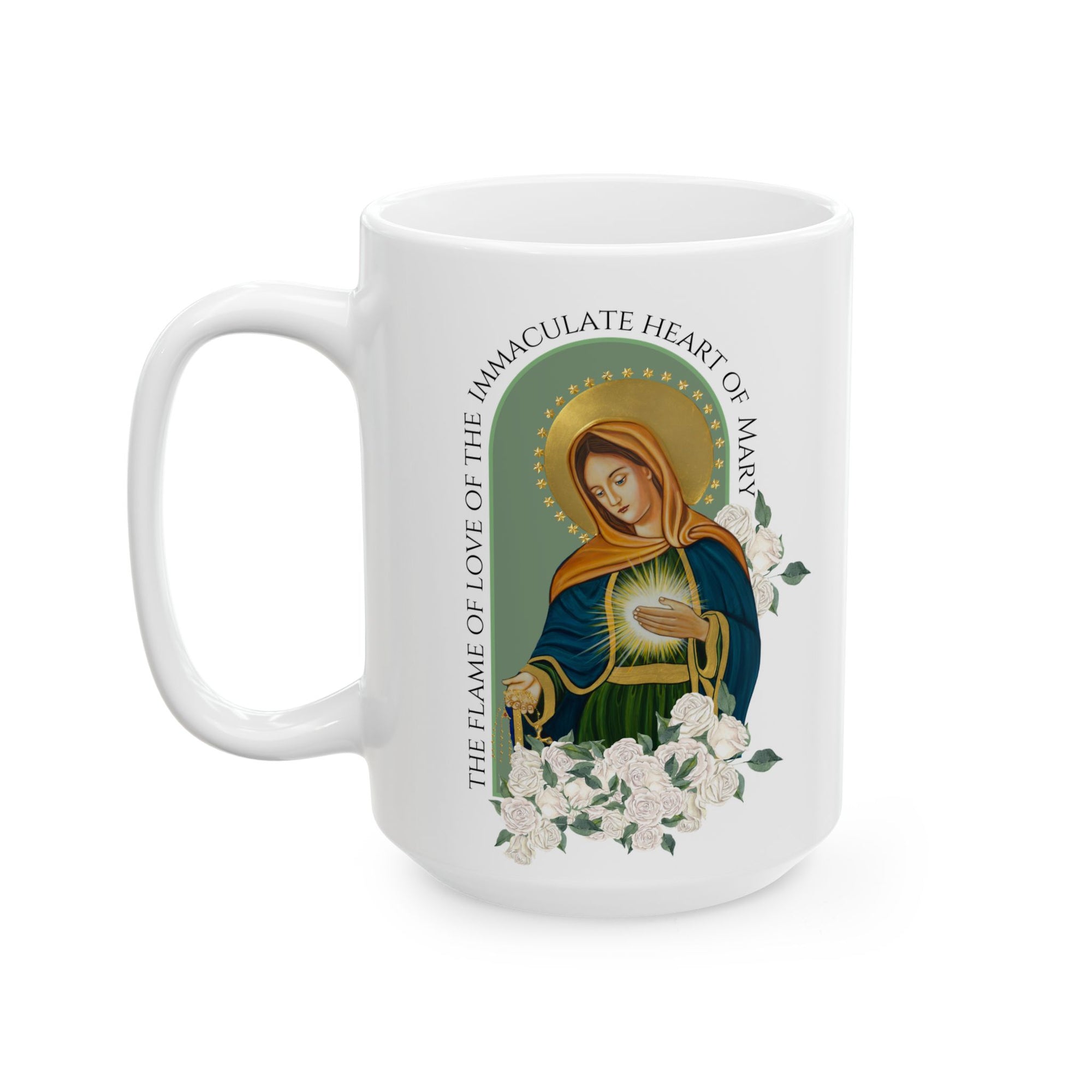 Copy of Flame of Love 15 oz Prayer Mug