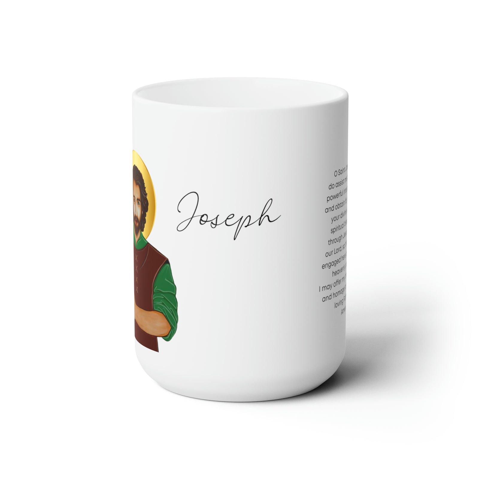 Saint Joseph Prayer Mug 15oz