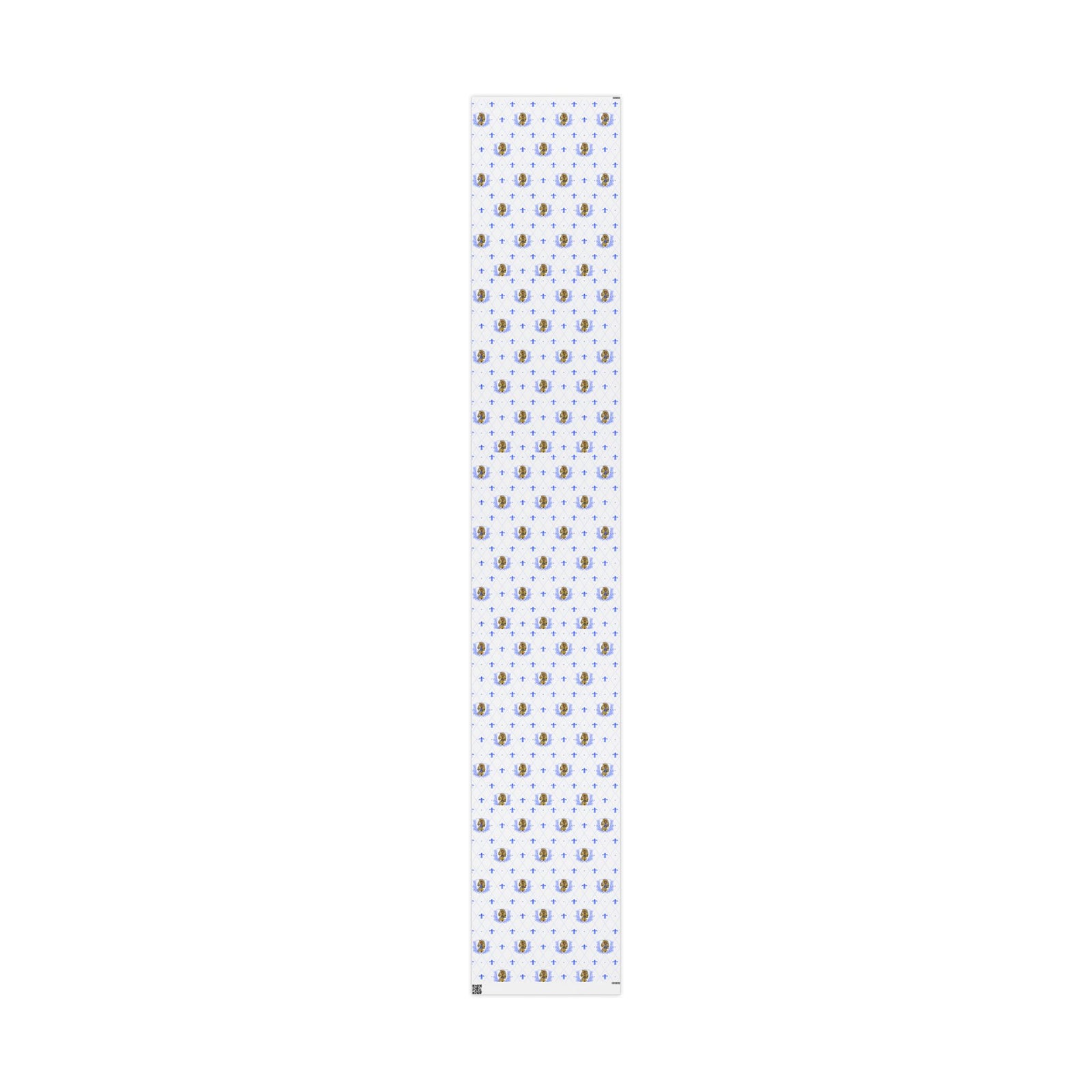 Gift Wrapping Paper - Saint Joan of Arc Blue - Roll