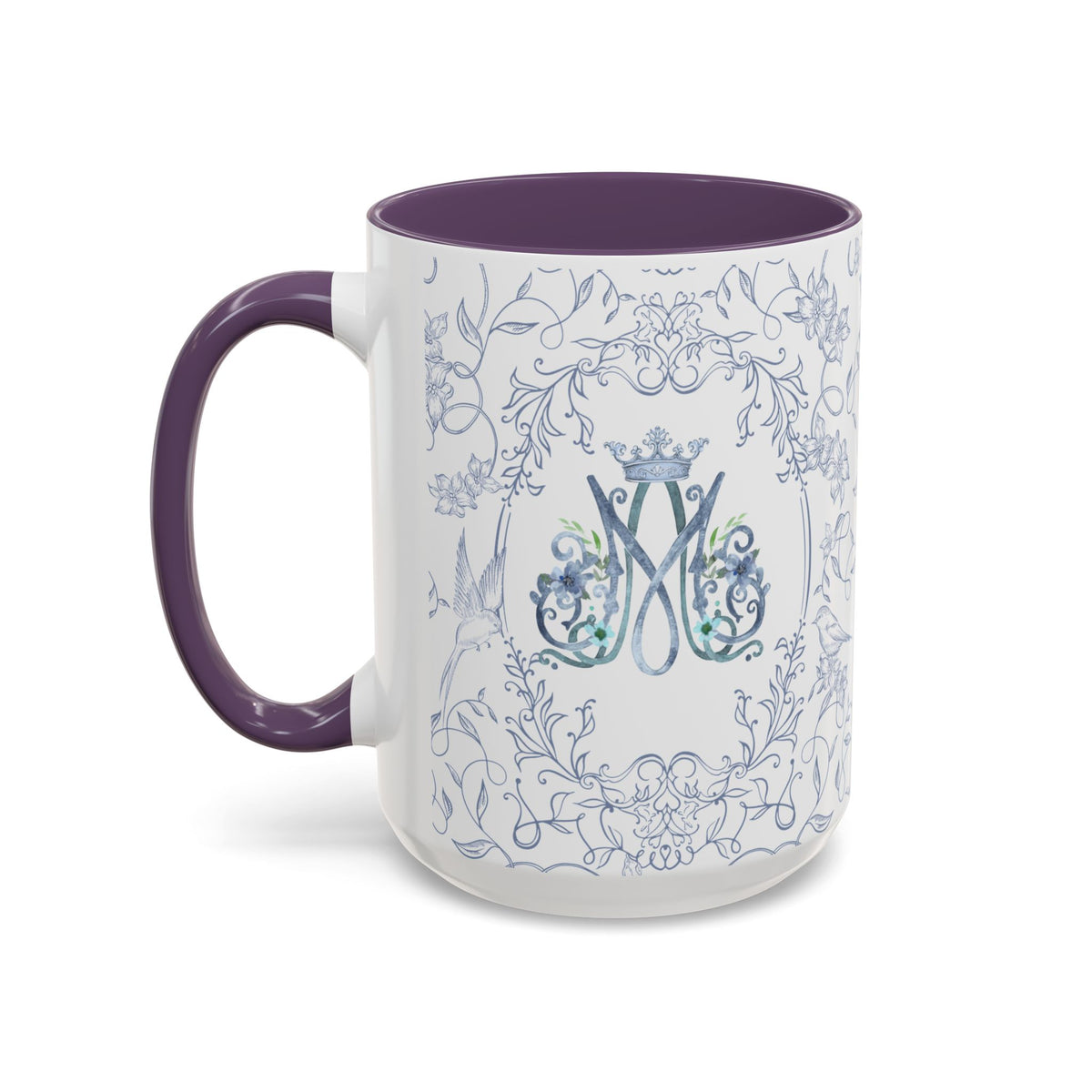 Ave Maria Blue Coffee Mug