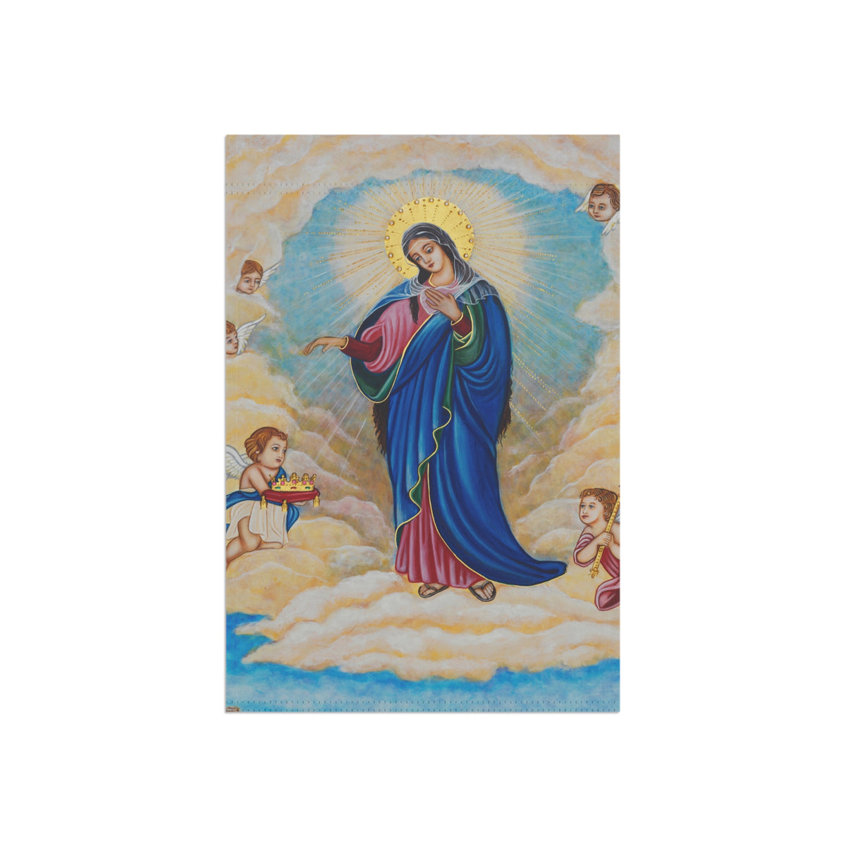 Our Lady of Palestine Garden Flag