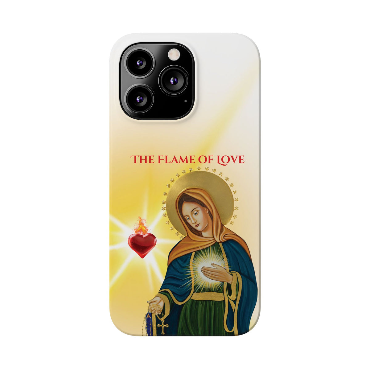 Flame of Love Slim Phone Case
