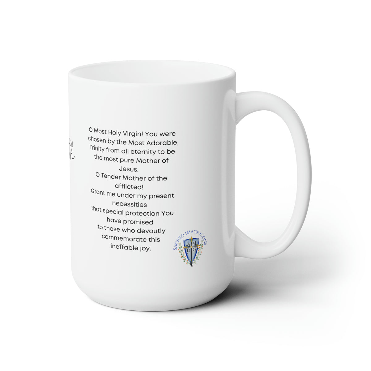 Our Lady of Good Health / Villakani Prayer Mug 15oz