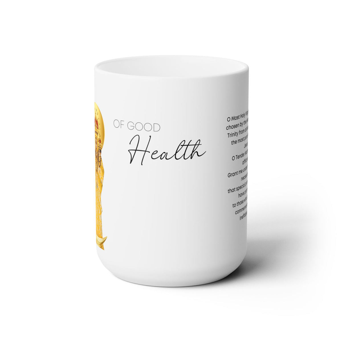 Our Lady of Good Health / Villakani Prayer Mug 15oz