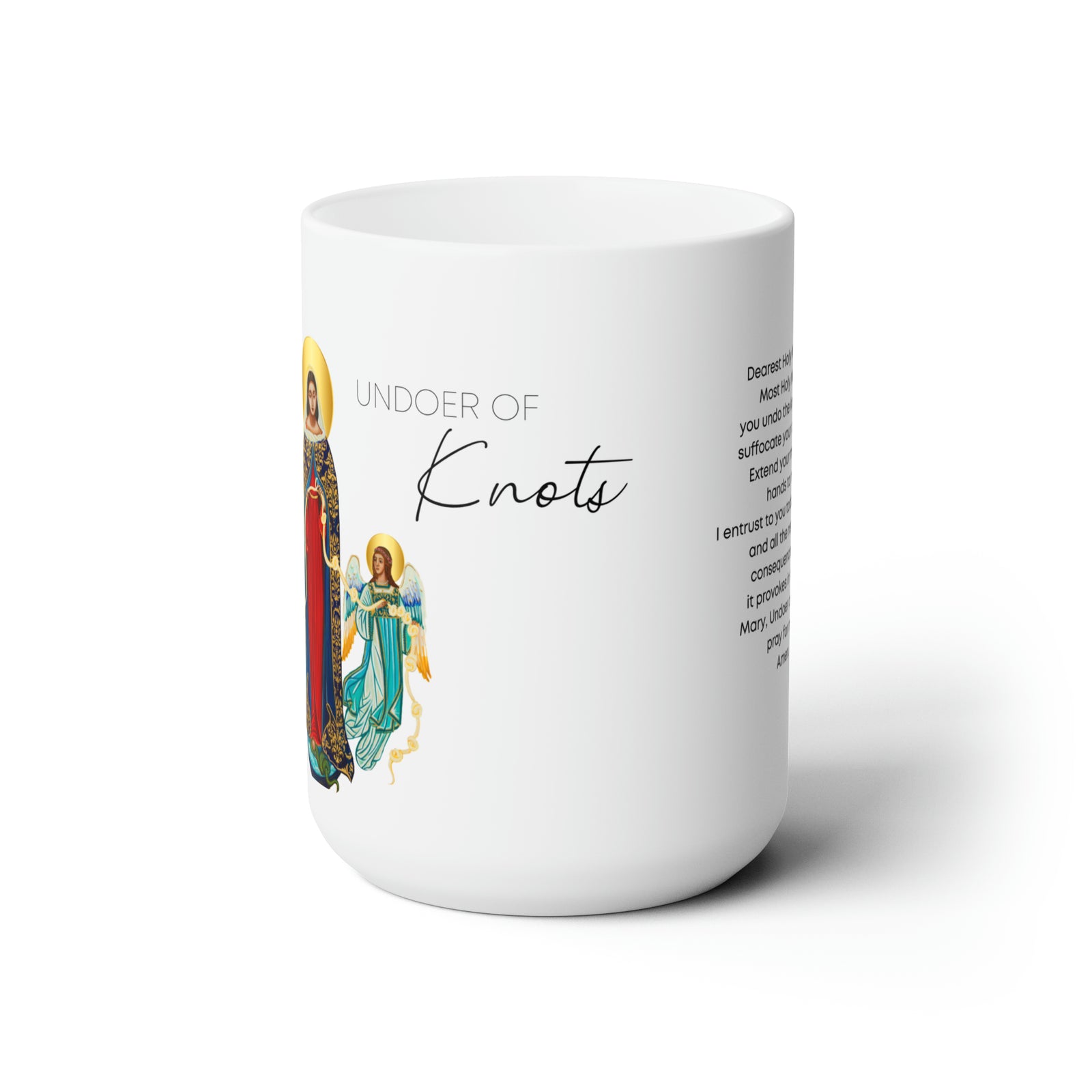 Our Lady Undoer of Knots 15oz Mug