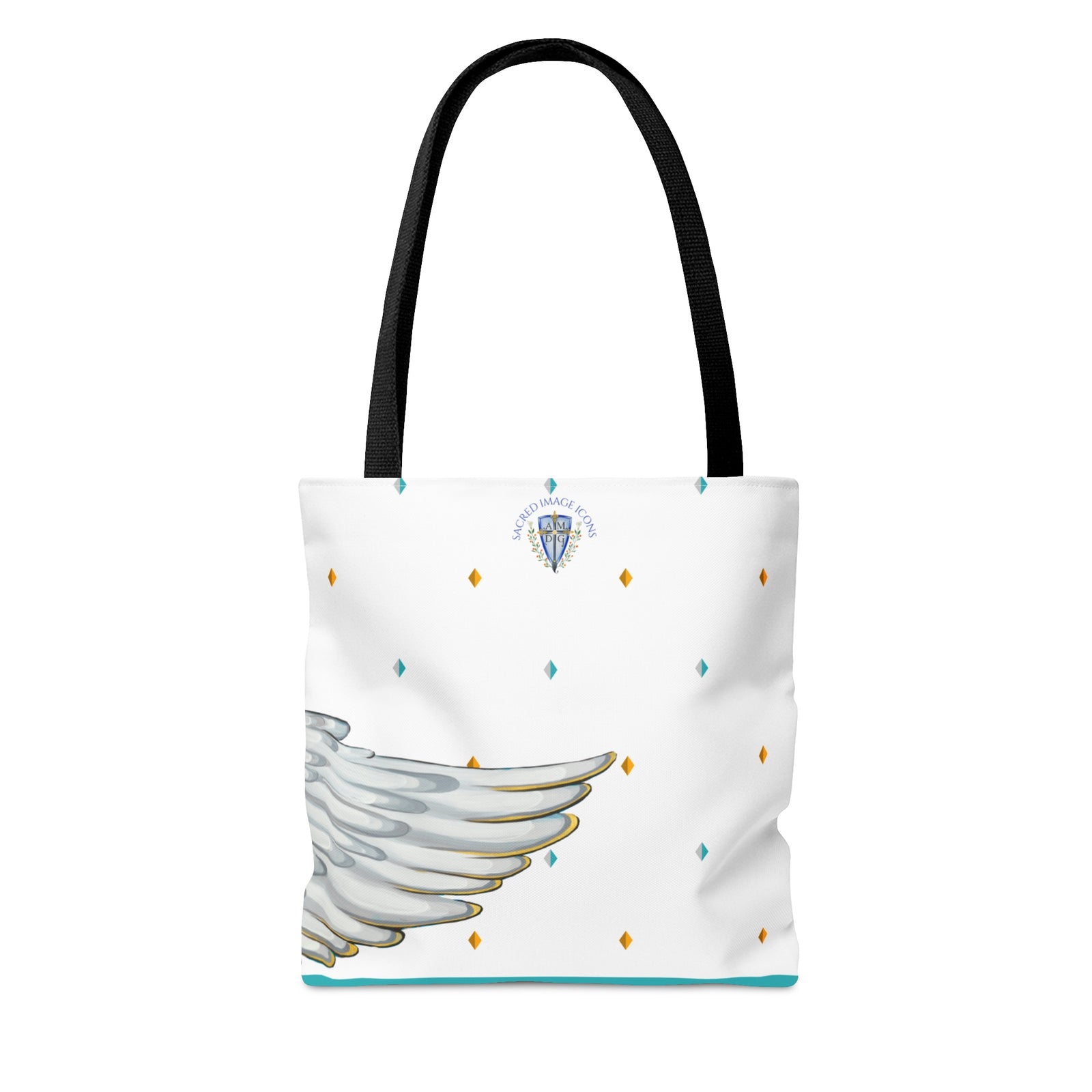 Saint Michael The Archangel 13x13  Tote Bag
