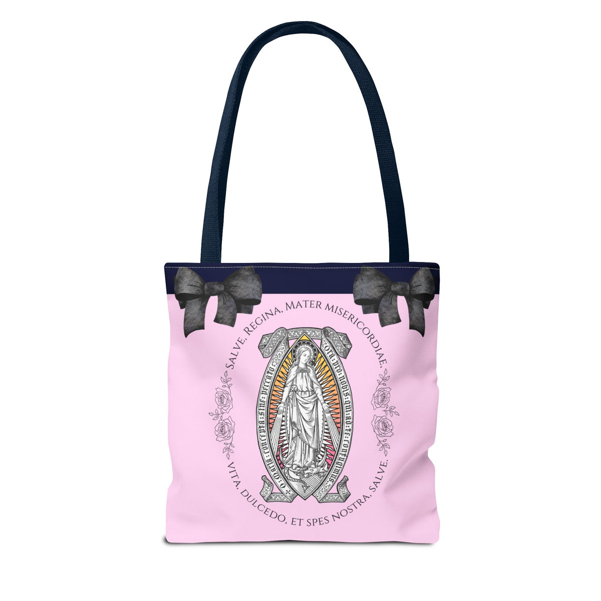 Blessed Mother Tote Bag - Pink
