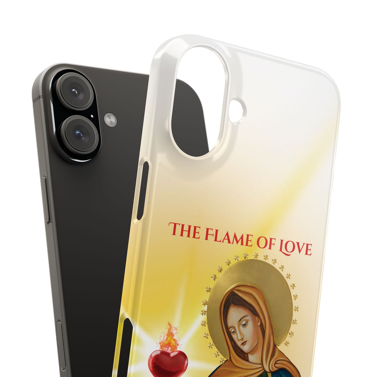 Flame of Love Slim Phone Case