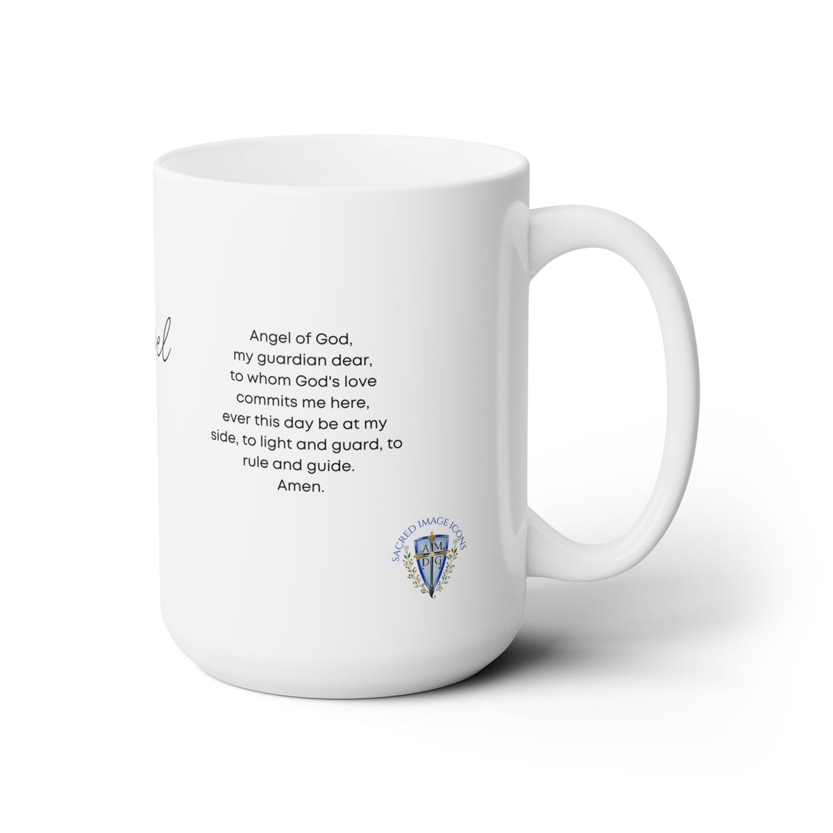 Guardian Angel Prayer Mug 15oz
