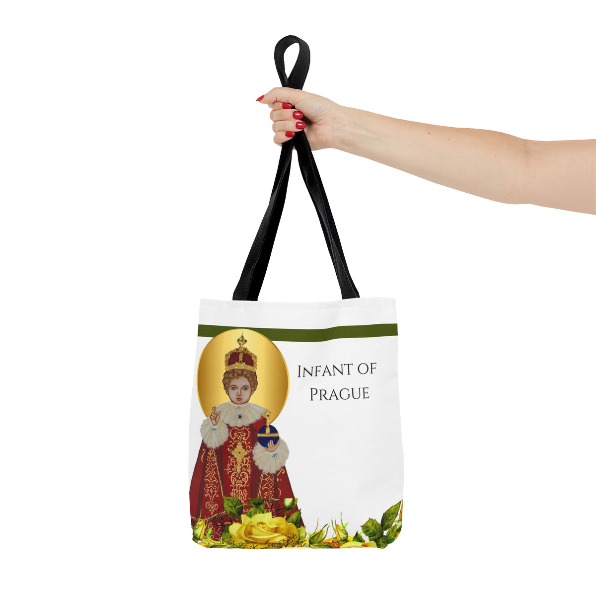 Infant of Prague 13x13 Tote