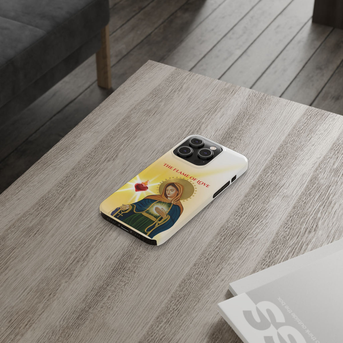 Flame of Love Slim Phone Case