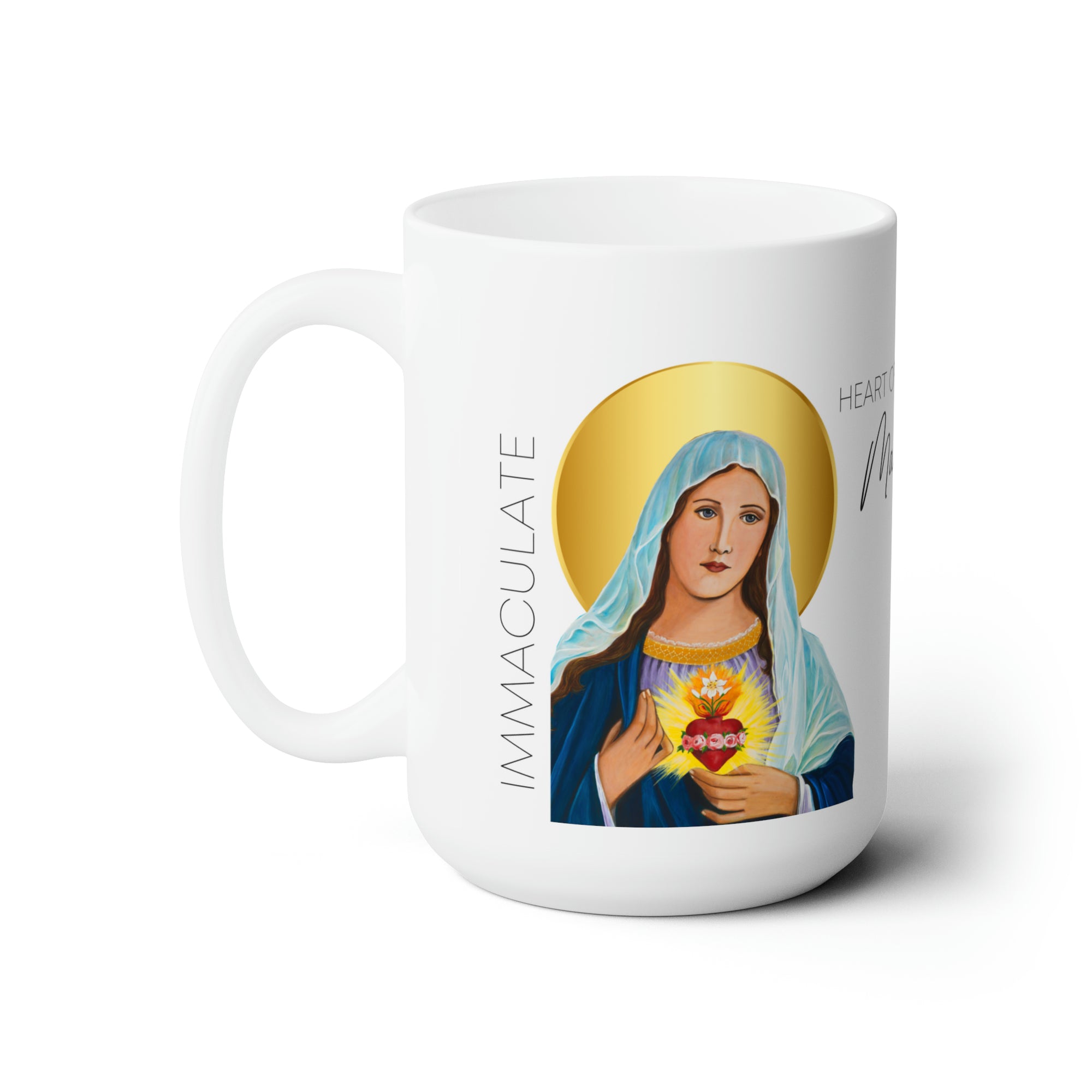 Immaculate Heart of Mary 15oz Ceramic Mug