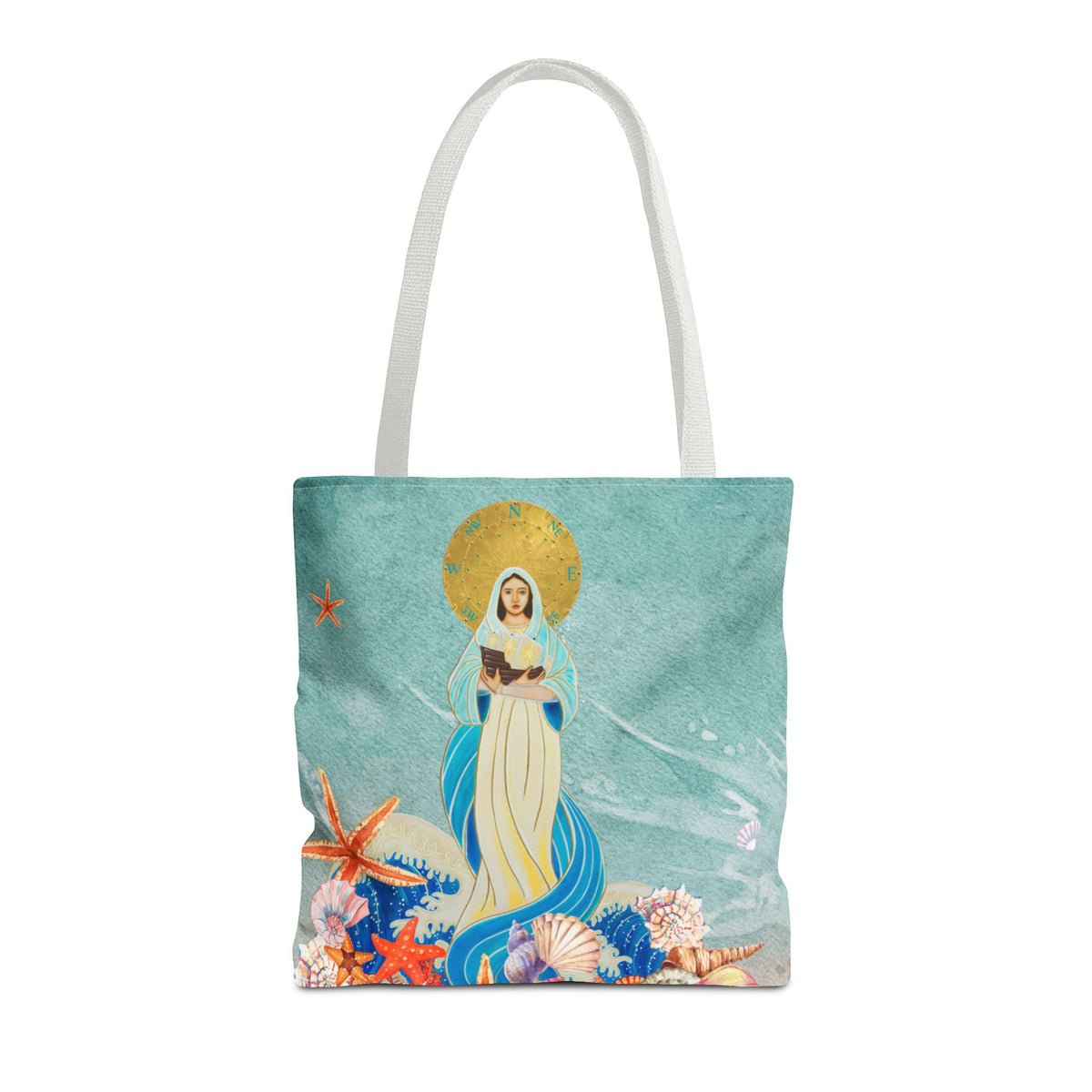 Our Lady Star of the Sea Tote Bag