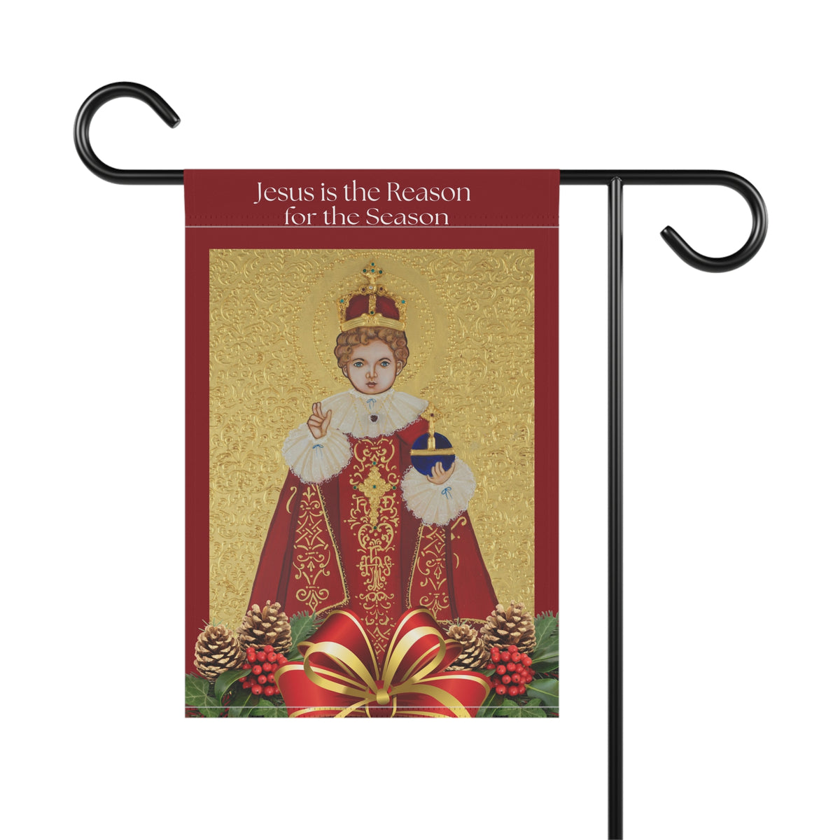 Jesus is the Reason for the Season Christmas Garden Flag