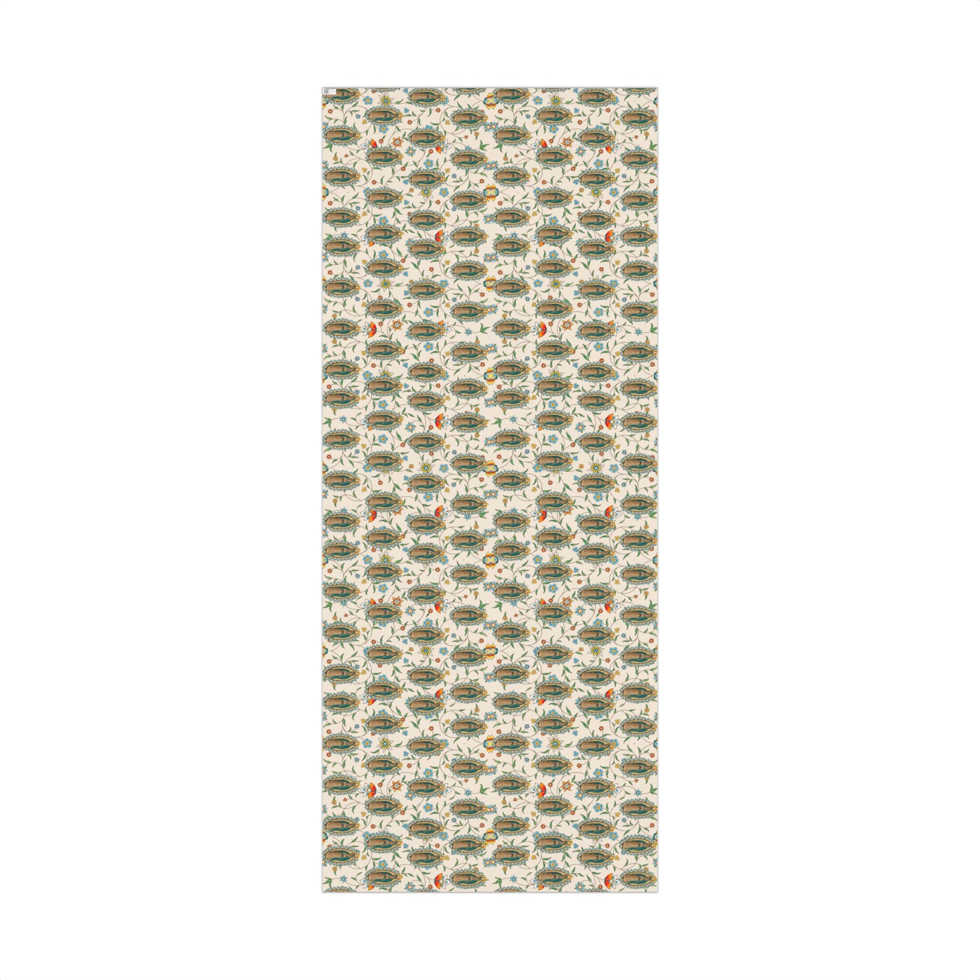 Gift Wrapping Paper - Our Lady of Guadalupe Floral - Roll