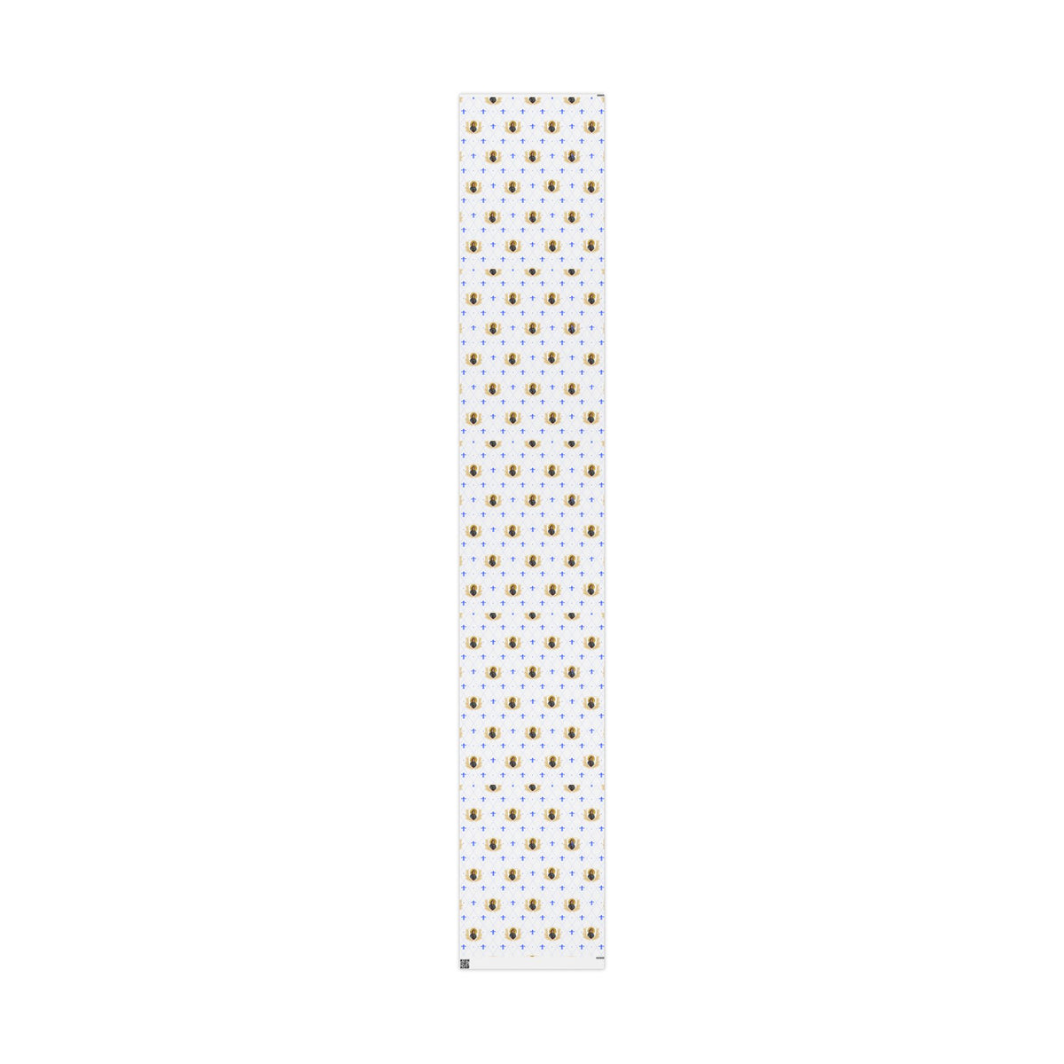 Gift Wrapping Paper - St. Joan of Arc Blue &amp; Gold - Roll