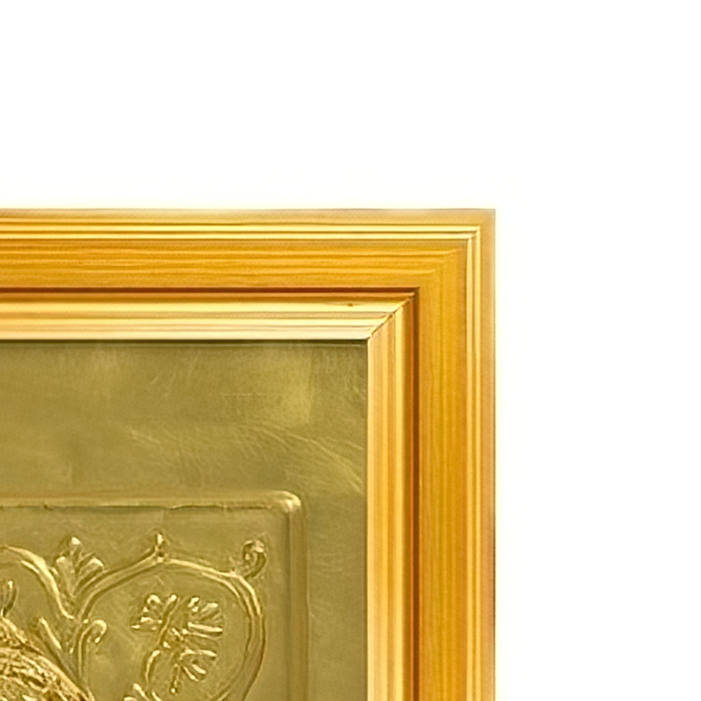 Our Lady of Altötting Golden Framed Icon Print