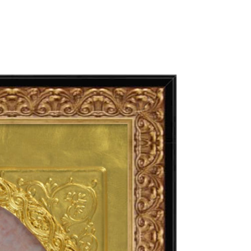 Our Lady of Altötting Golden Framed Icon Print
