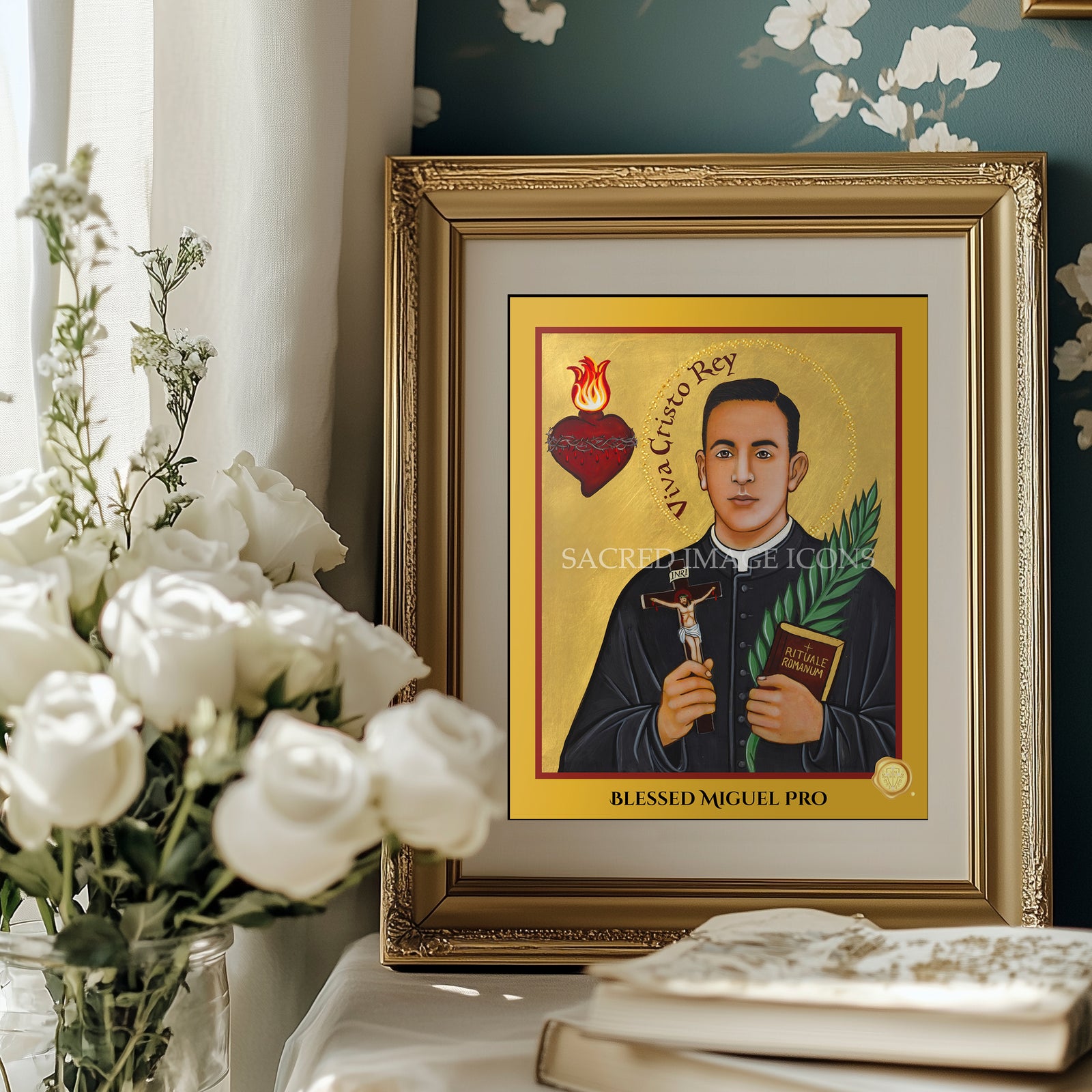 Blessed Miguel Pro - Martyr of the Cristero War Icon Print