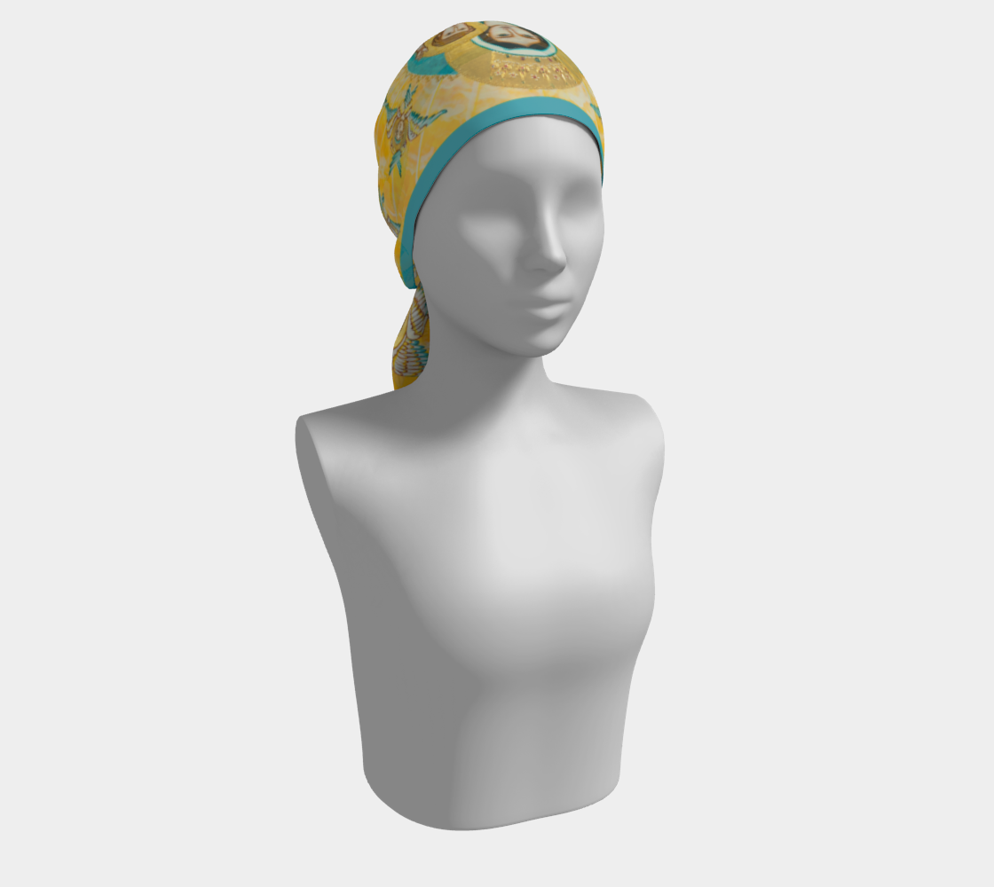 Queen of Heaven Scarf - Genuine Silk or Poly