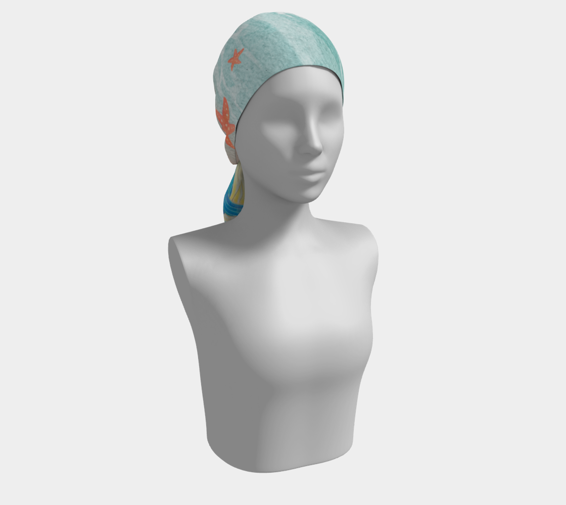 Our Lady Star of the Sea Scarf - Genuine Silk or Poly