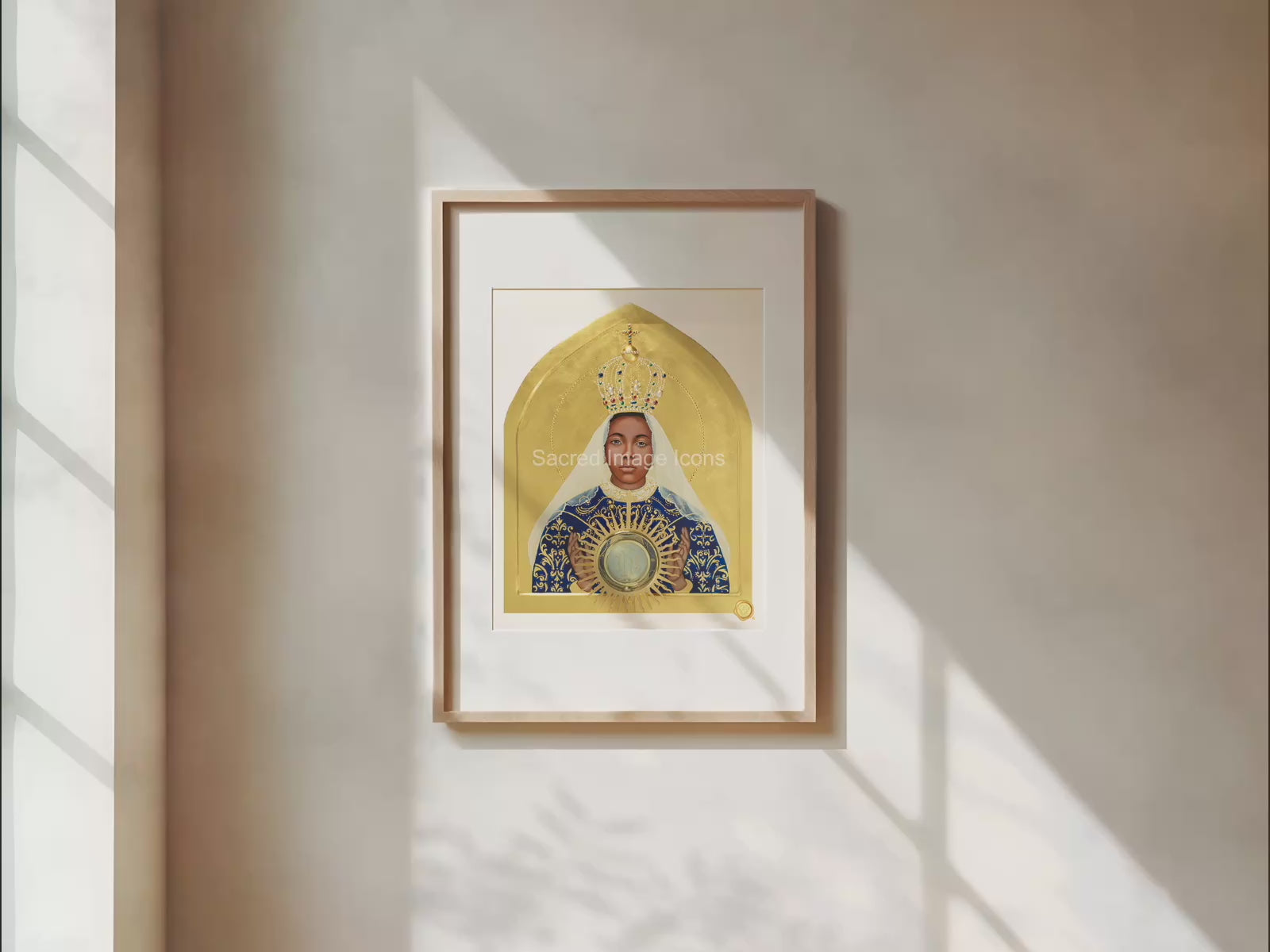 Our Lady of Africa Icon Print