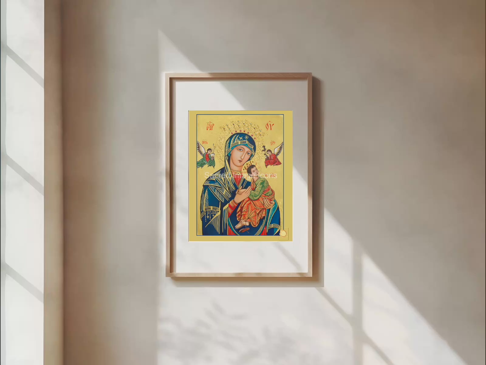 Our Lady of Perpetual Help Icon Print