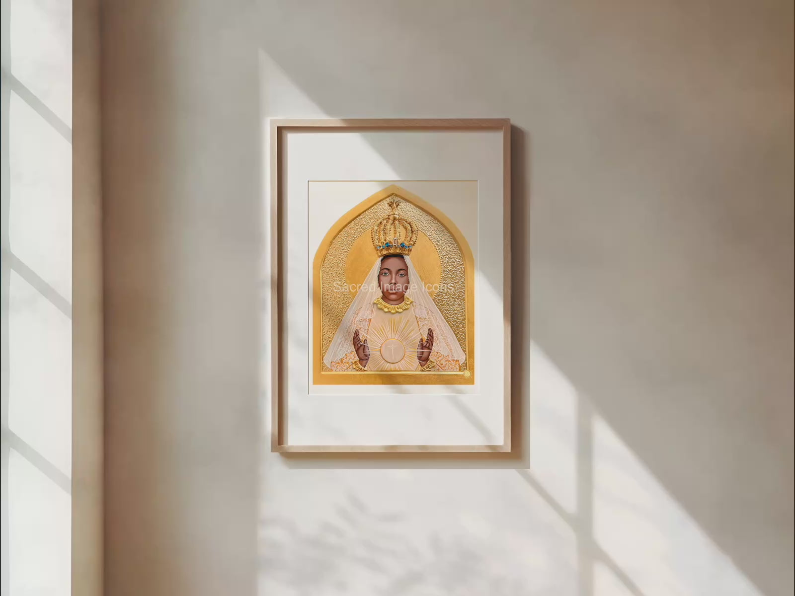 Our Lady Tabernacle of the World Icon Print