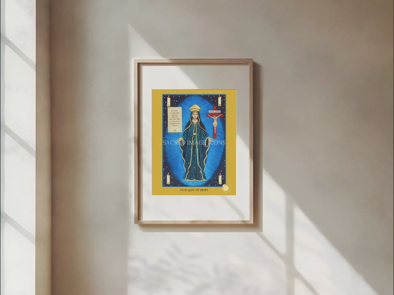 Our Lady of Hope - Icon Print