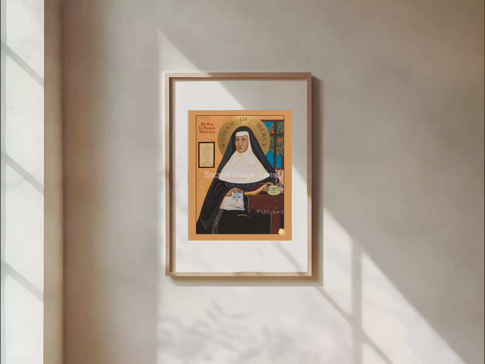 Mother Catherine McAuley Icon Print