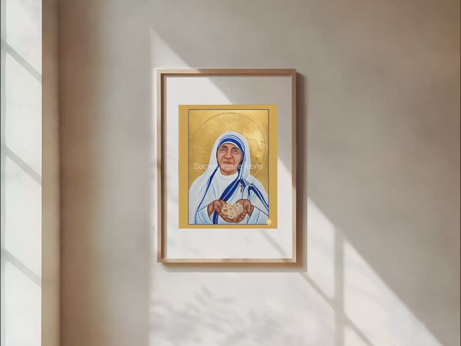 Saint Mother Teresa Icon Print