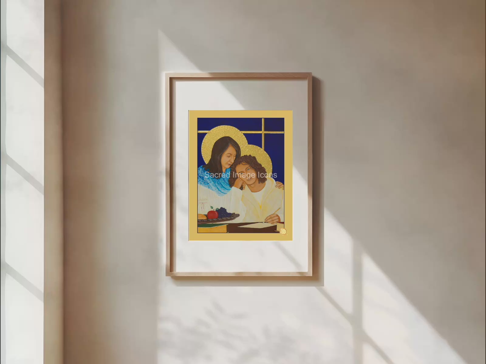 Christ the Student Icon Print