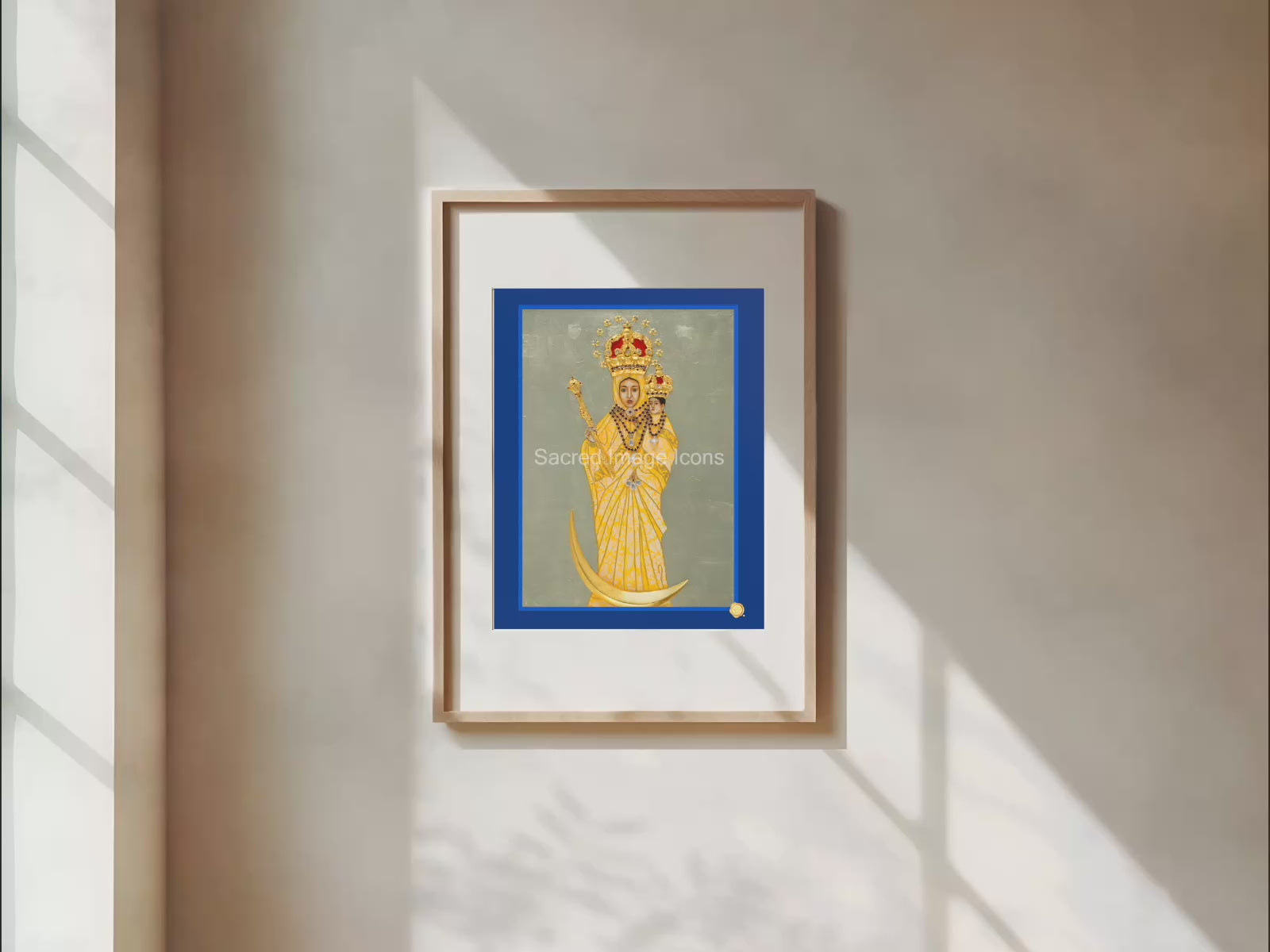 Our Lady of Vailankanni Icon Print