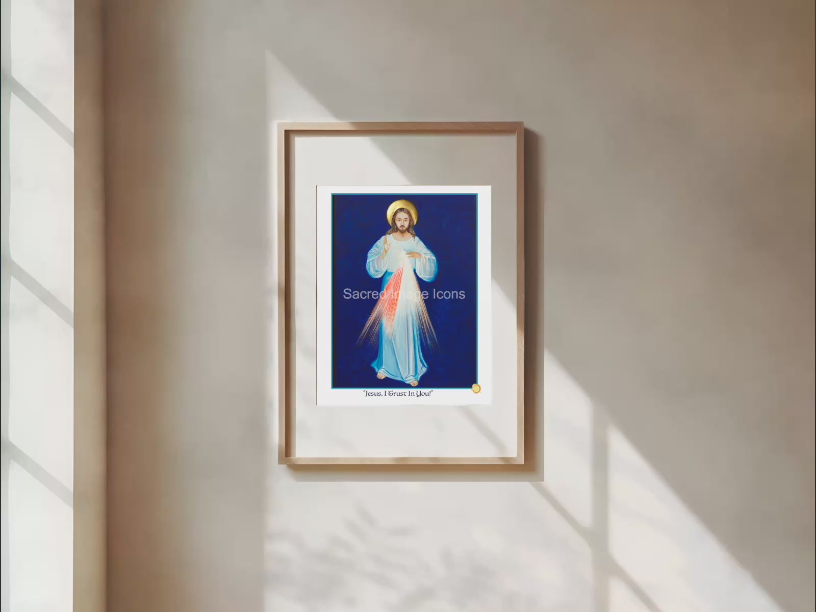 Divine Mercy Icon Print