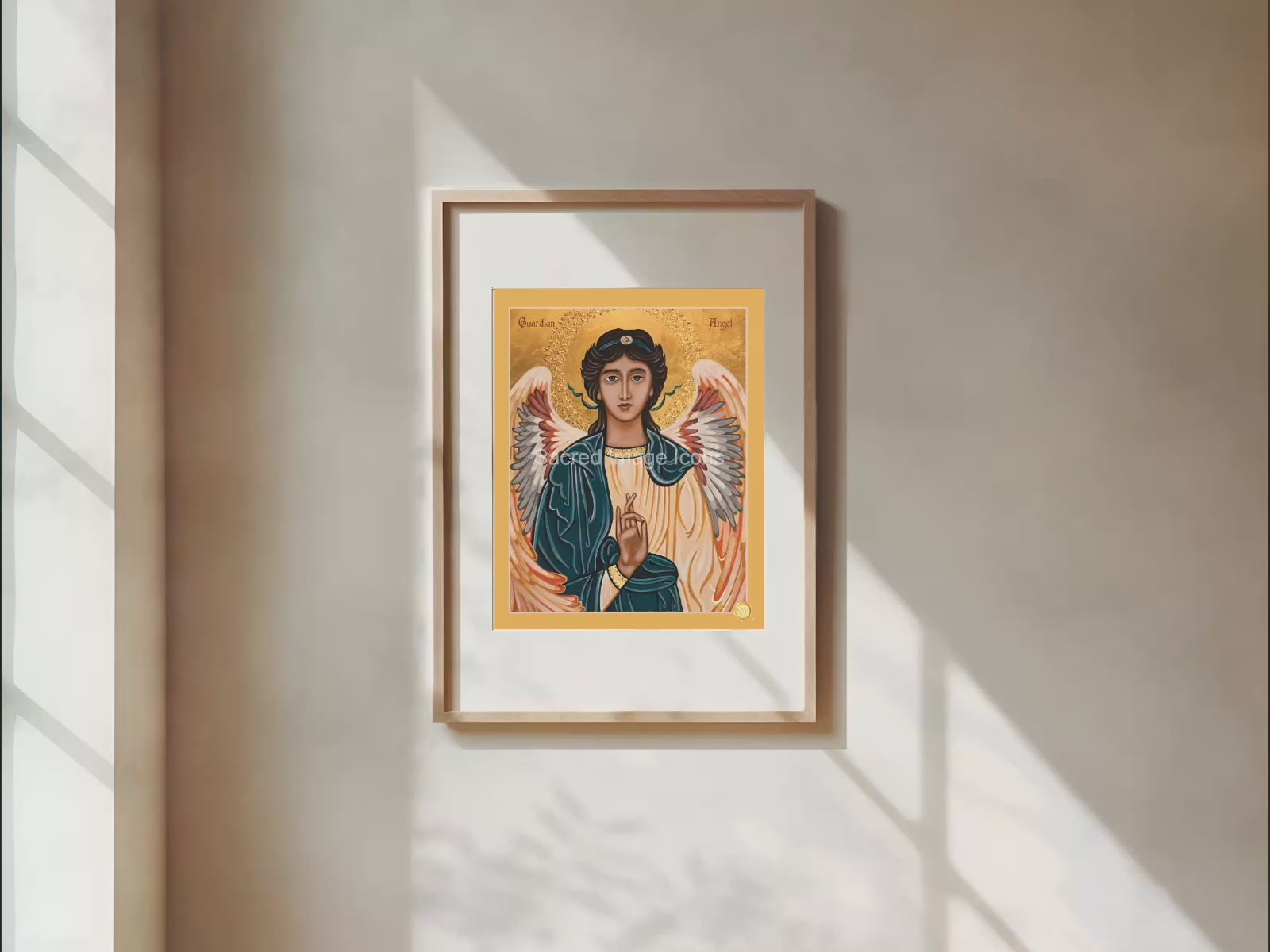 Guardian Angel 1 Icon Print