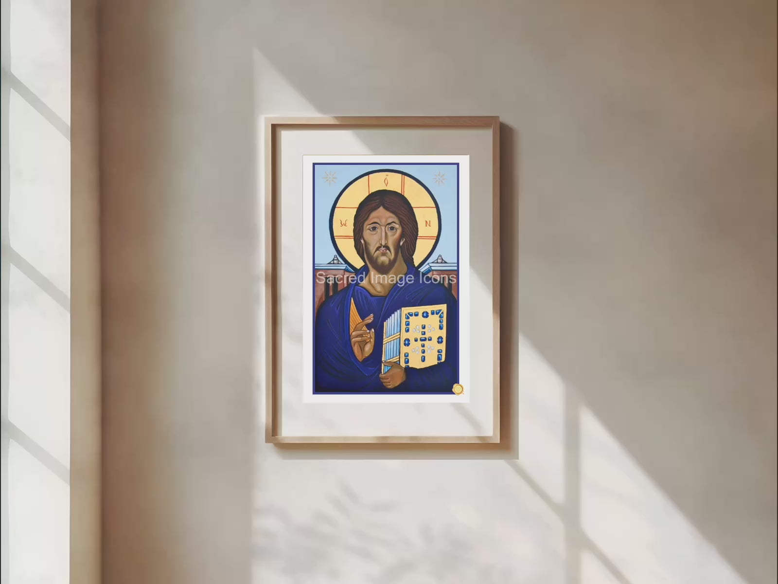 Christ Pantocrator Icon Print