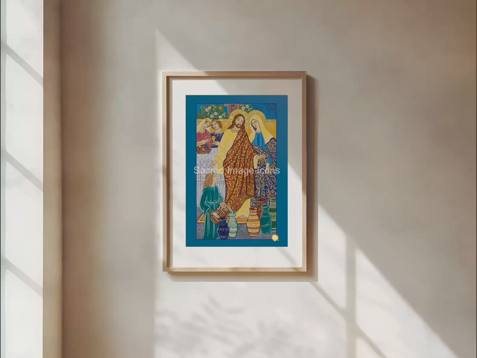 The Wedding Feast of Cana Icon Print