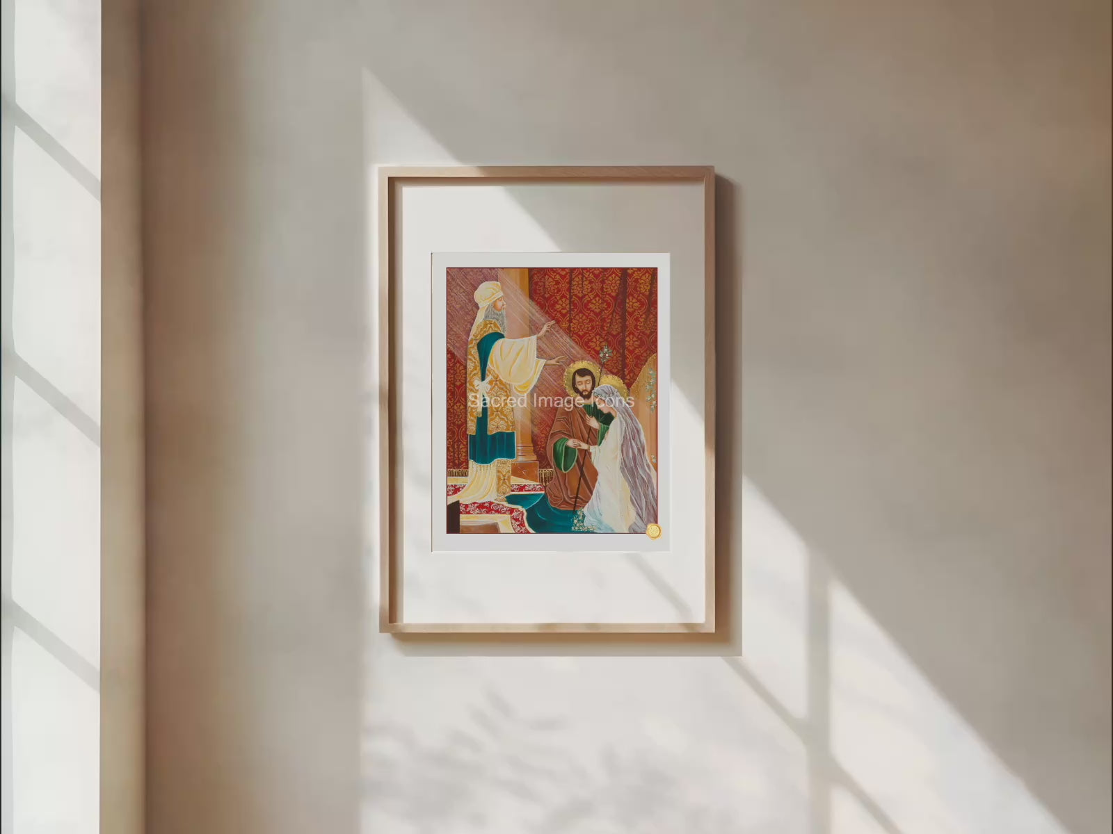 The Wedding Blessing Icon Print