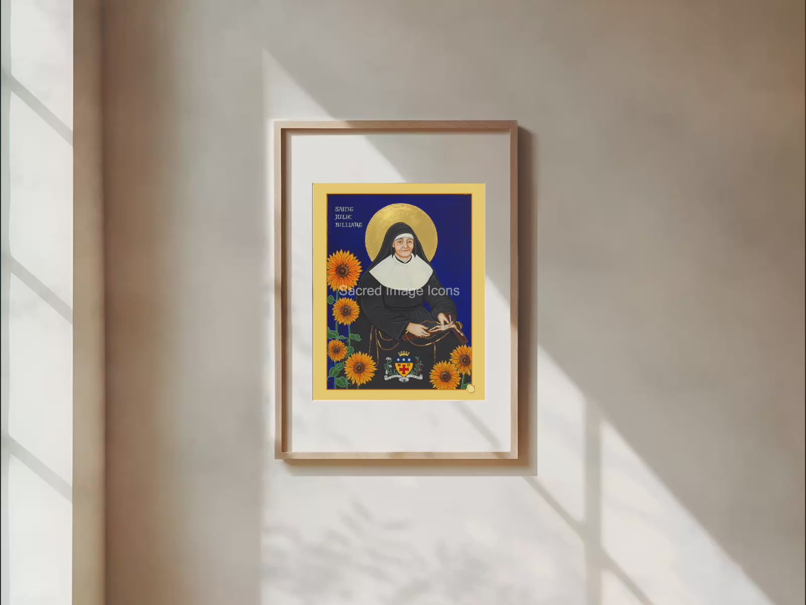 Saint Julia Billiart Icon Print