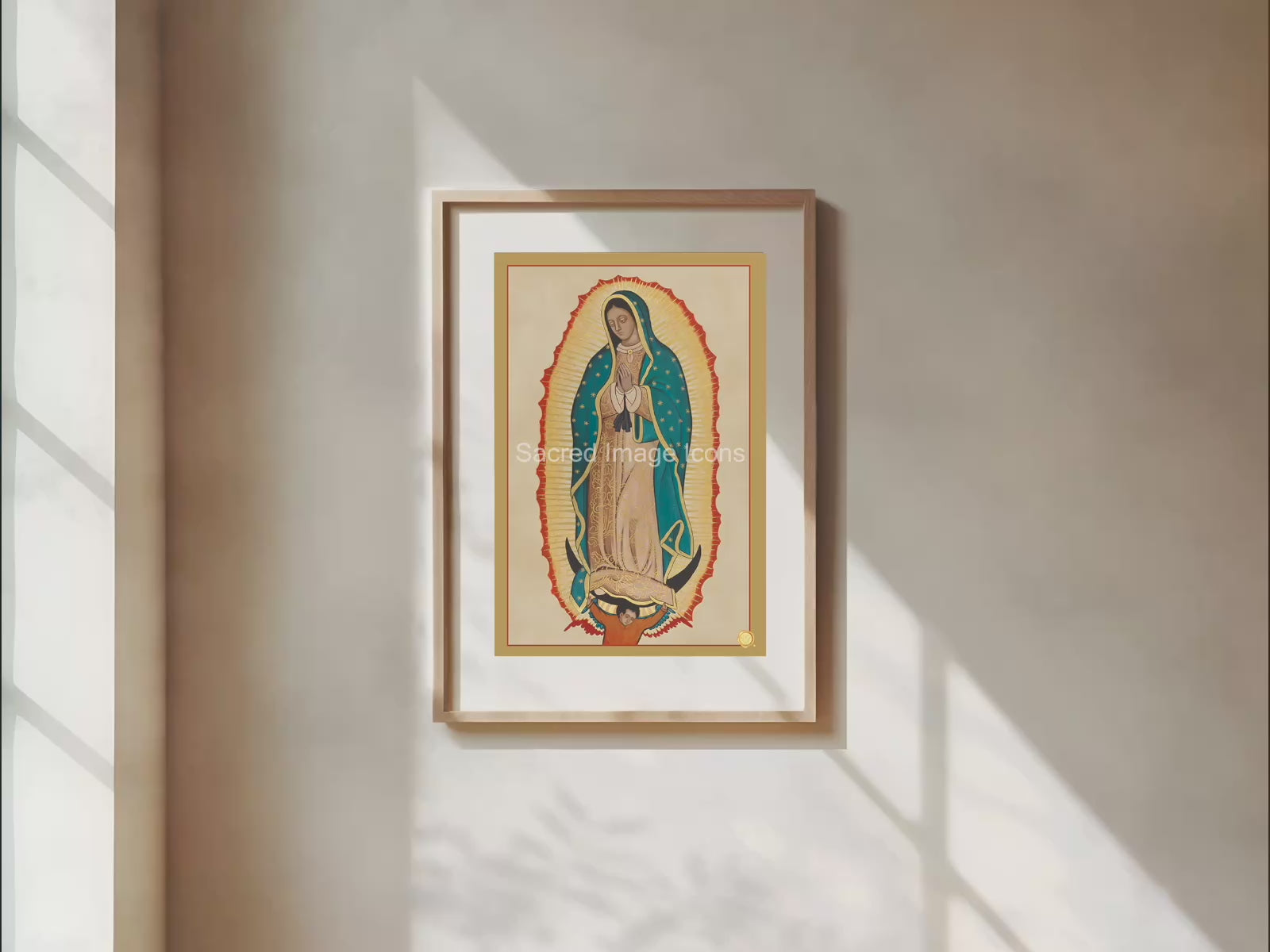 Our Lady of Guadalupe 3 Icon Print