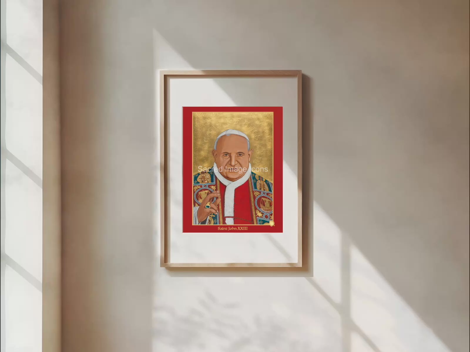 Saint John XXIII Icon Print