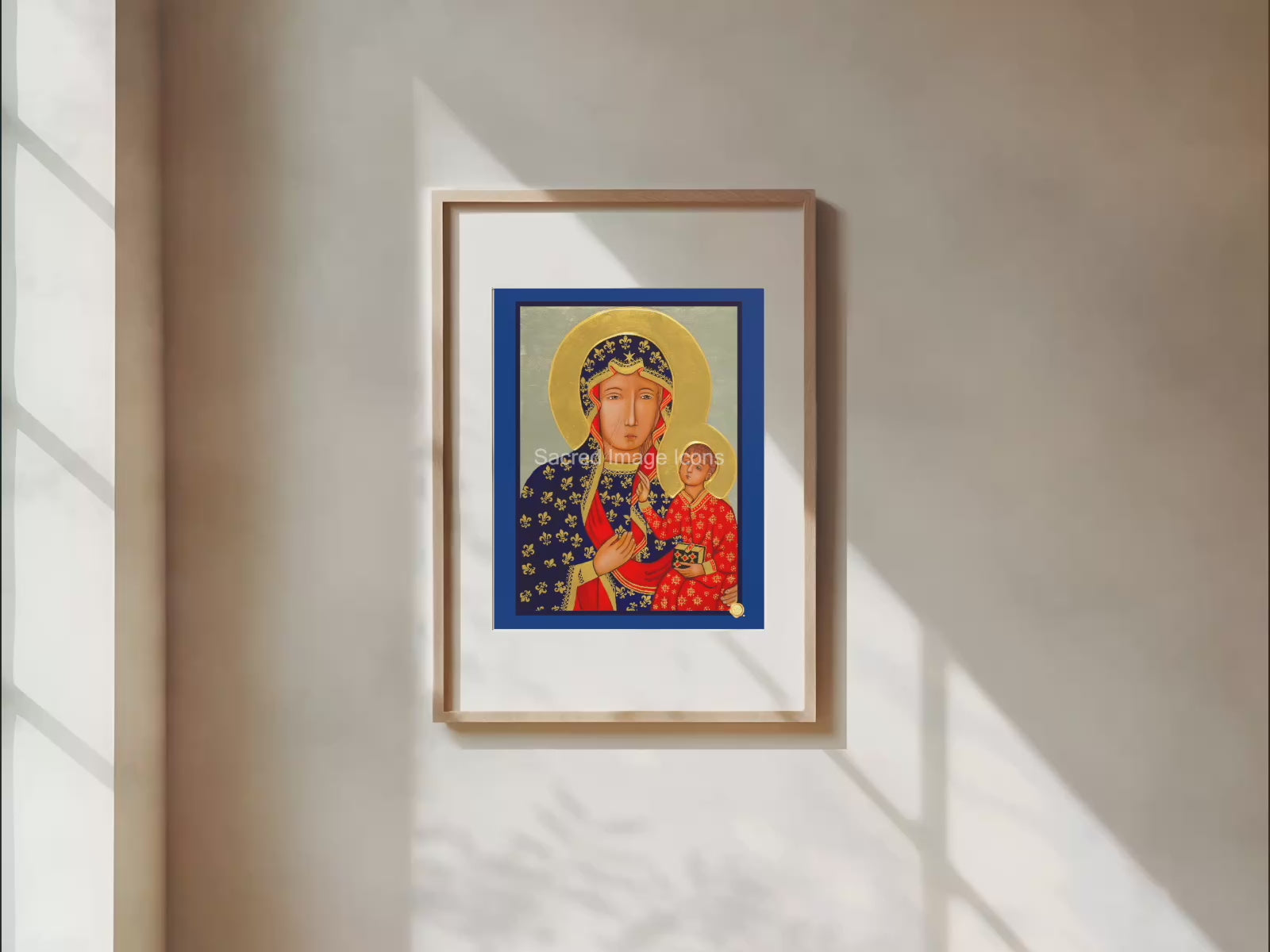 Our Lady of Czestochowa Icon Print