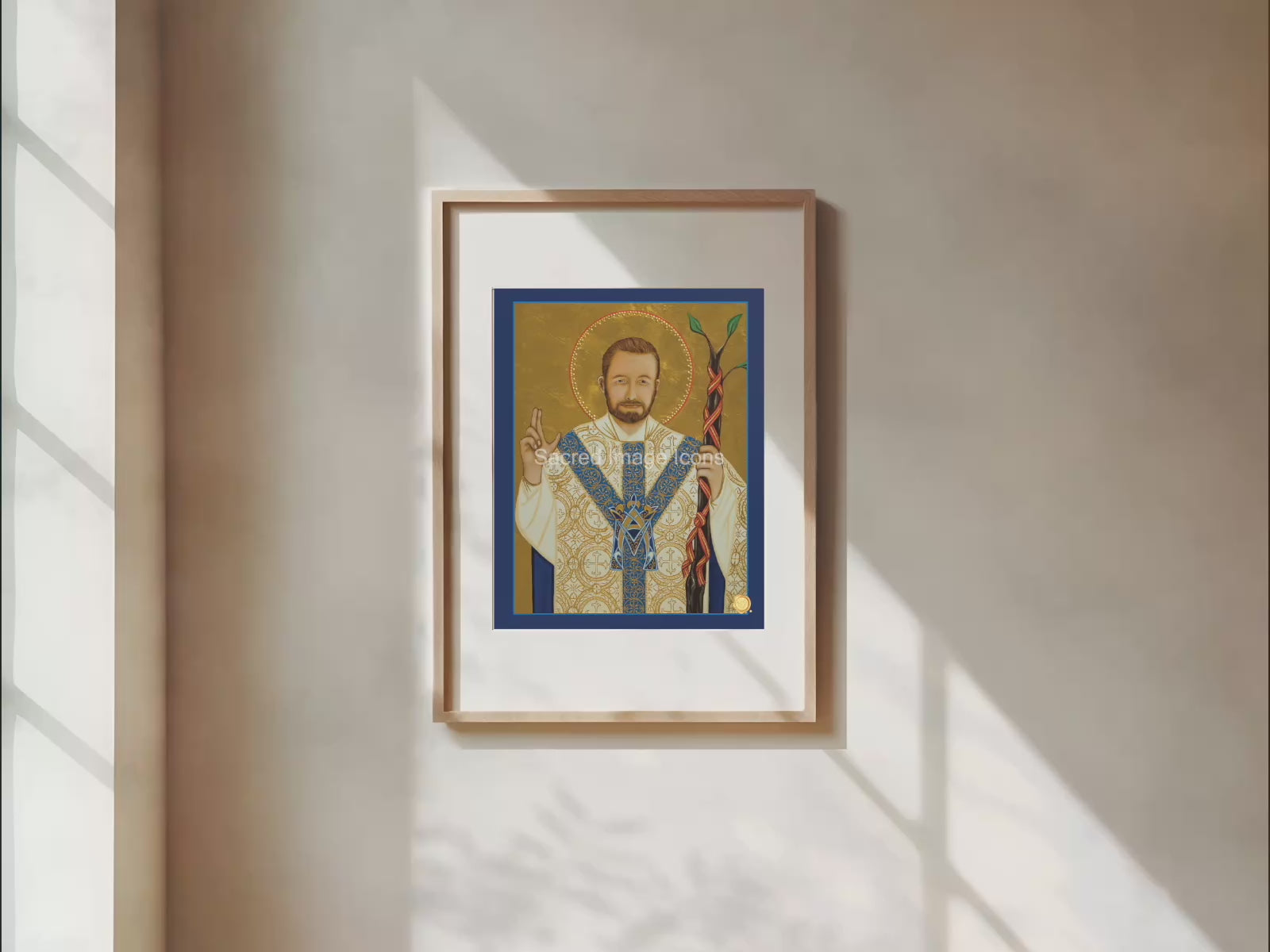 Blessed Stanley Rother Icon Print